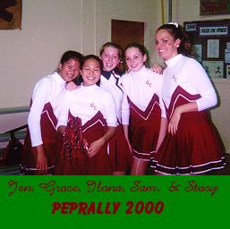 Umm..this is self-explanatory..its right after Pep Ralley, case u were wondering..yes, I USED to be a cheerleader..'used to' being the key words here..