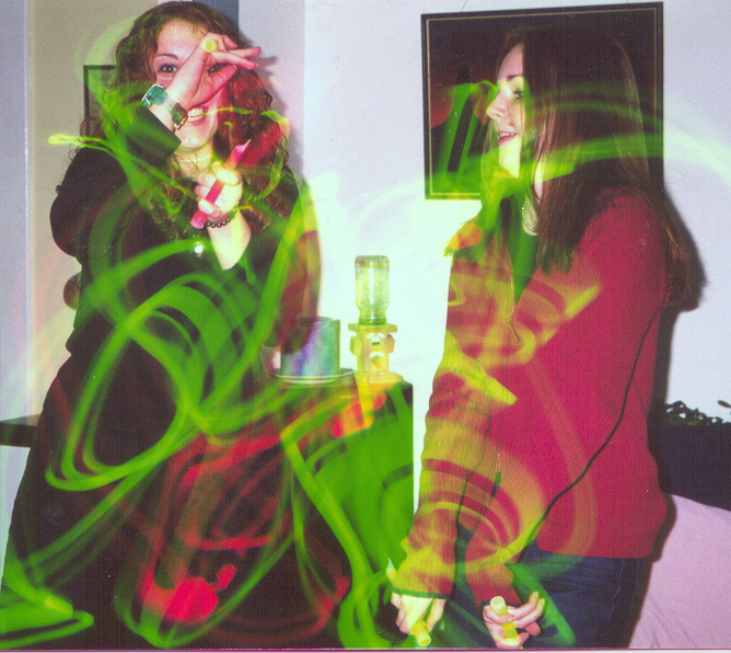 Sammy and Dee raving on New Years..why aren't the damned lights out?!