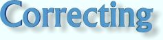 Correcting