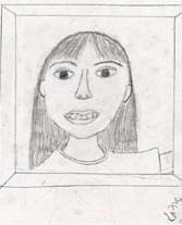 girl's face