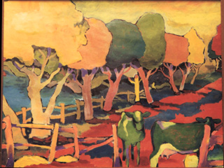 Green Cows, by Graeme Draper