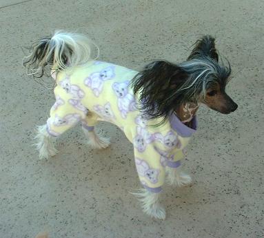 Corrigan in his jammies