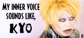 inner voice is Kyo