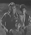 Andy, Jonesy, and Slim say goodbye to Jess as he attempts to get help