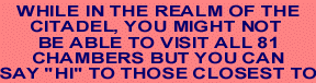The Guest of Honor is free to roam our Realm