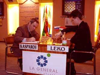 Leko - Kasparov