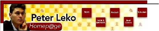 GM Peter Leko Business Webpage