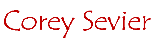 The Official Site of Corey Sevier
