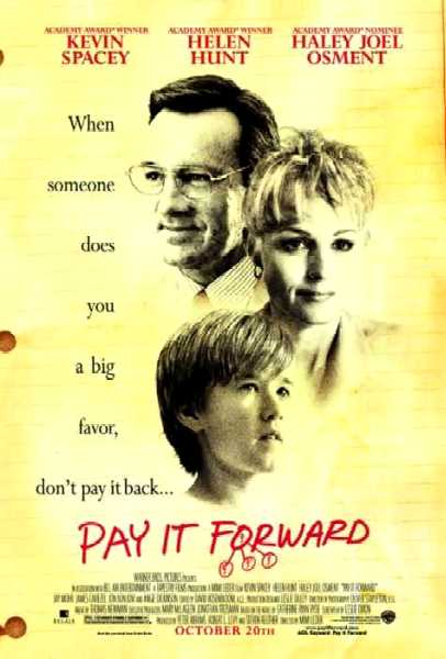 HALEY'S PAY IT FORWARD WORKS !!