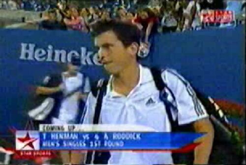 August 26, 2003 - US Open 2003: First Round Match-up