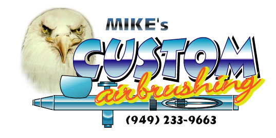 Mike's Custom Airbrushing, Call (949) 233-9663