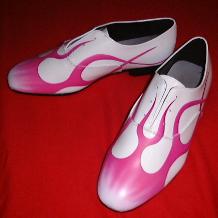 Airbrushed Dress Shoes