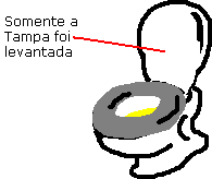 Vaso Sanit�rio depois que a mulher usou