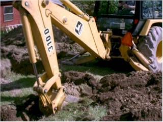 Excavation 23 May 2000