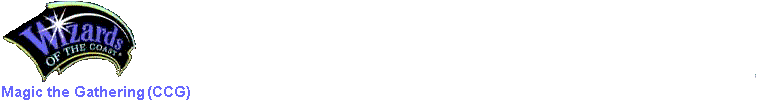 Bond's, Craig's and Mark's Magic the Gathering Webpage