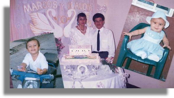 JuanFelipe, Claudia, Marcus y Valentina