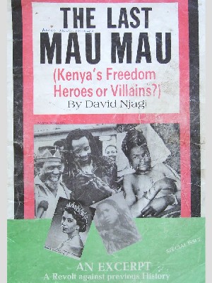 Cover of "The Last Mau Mau" by David Njagi