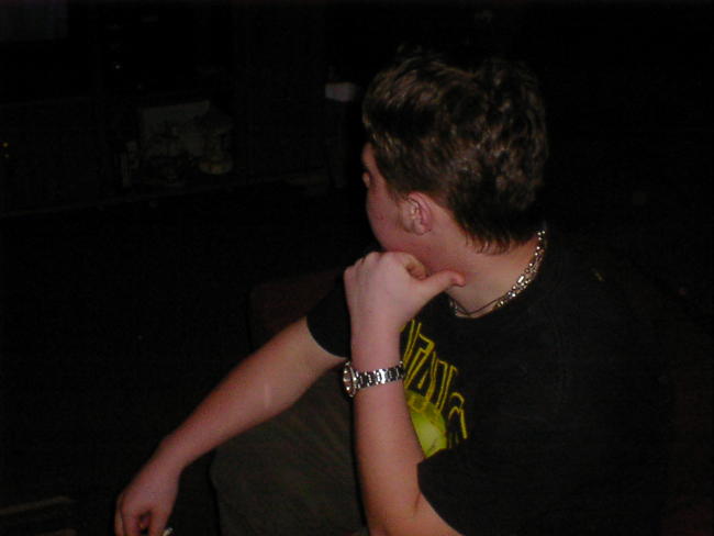 Picture Taken: March 16, 2002&nbsp; Age at time: Matt-18