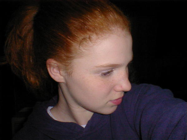 Picture taken: March 5, 2002&nbsp; Age at time: Me*g*-15