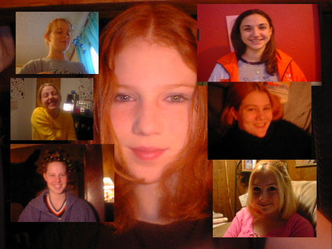 Picture taken:Over the course of 3 months. Ages at times:Ashley-15, Jenelle-14, Jenni-15, Amber-14, Lacy-18, Amanda-14, Meg-15
