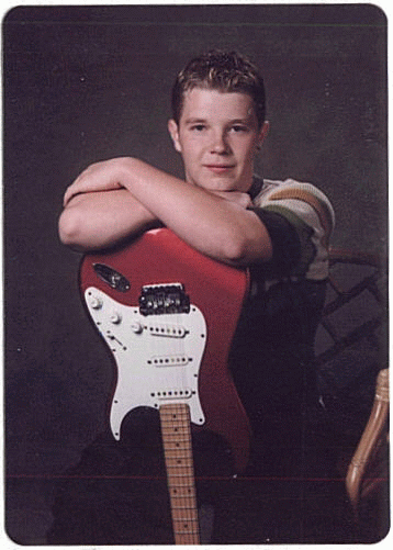 Picture Taken: Sept-Nov? 2001. Age at time: Matt-17