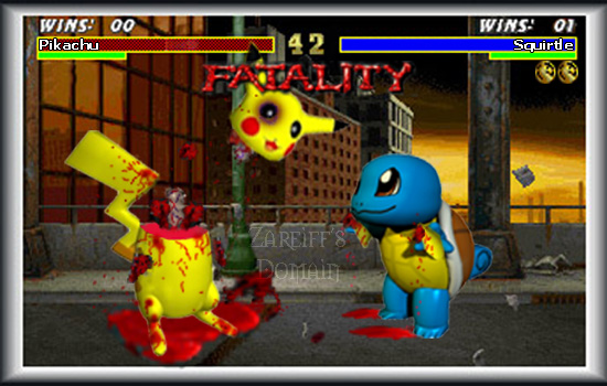 Squirtle Wins!&nbsp; With Fatality!