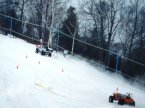 going up the hill