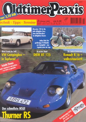 Front Page of Magazine
