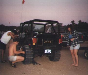 Getting ready to conquer the dunes