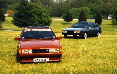 Greg's '85 and Kim's '86 Sciroccos!