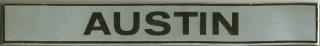 Austin badge (NZ Market)