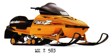 Ski Doo MXZ Formula Mach Z 1 500 583 670 96 97 98 99 HO Cog Shaft Drive Axle
