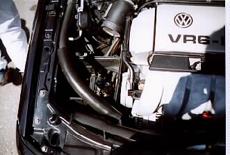 NOS install in the Passat