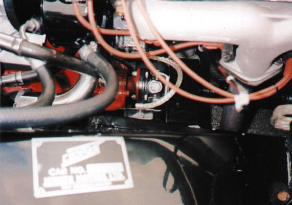 Shot of front prop and diff.