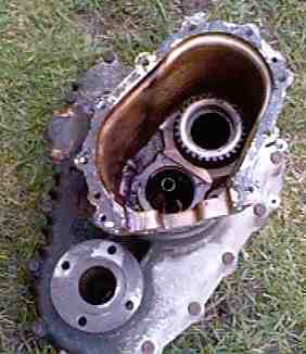 Inside the Clutch casing