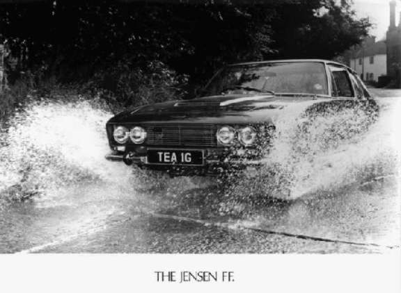 FF splashing through a stream