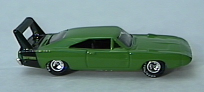 Green Dodge Charger
Daytona w/ chrome-hubbed Real Rider tires