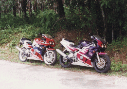 Two CBR400s
