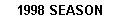 1998 formula one