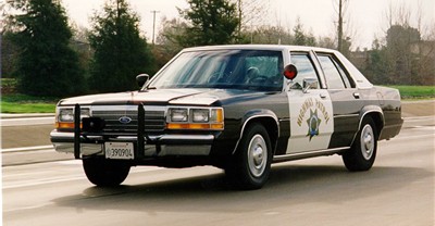 California Highway Patrol late 80's Crown Vic