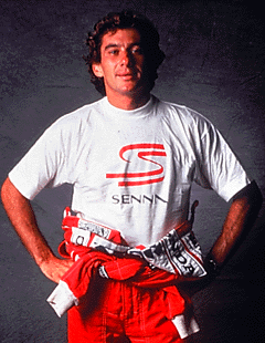 Ayrton Senna, nosso campe�o.