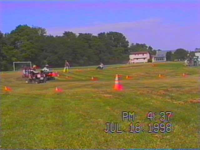 TRISH POTENZA AND GREG HONCHELL BATTLING IT OUT FOR FIRST
