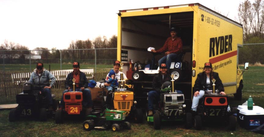 DEWBERRY MUDBOGGERS WITH TROPHIES