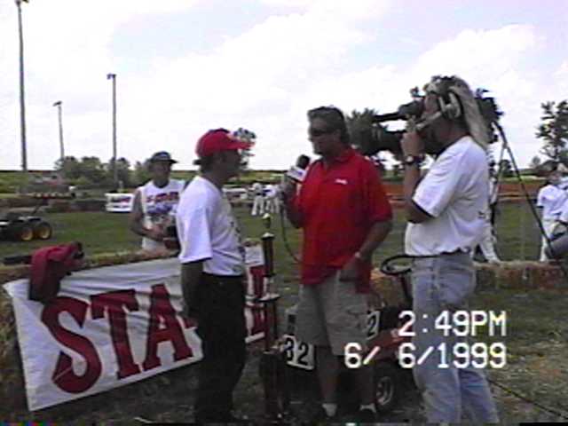 STEVE SERGENT BEING INTERVIEWED BY TNN