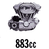 883 CC HARLEY ENGINE PICTURE