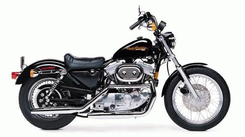 XLh  SPORTSTER 883 HUGGER PICTURE
