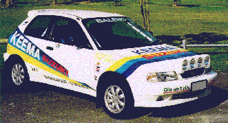 Suzuki Baleno Rally Car