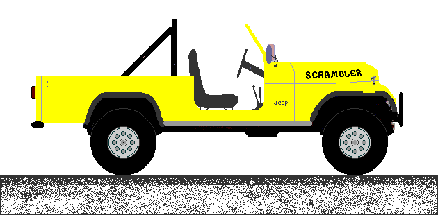 Cool Animated CJ8 drawing that show no top, half top and full top!!