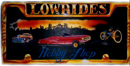 Lowrides Location Sign
