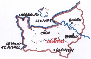 Normandie Map